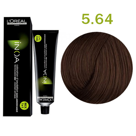 L'Oreal Professionnel Inoa 5.64 - Тёмный блондин фиолетово-медный 60 мл