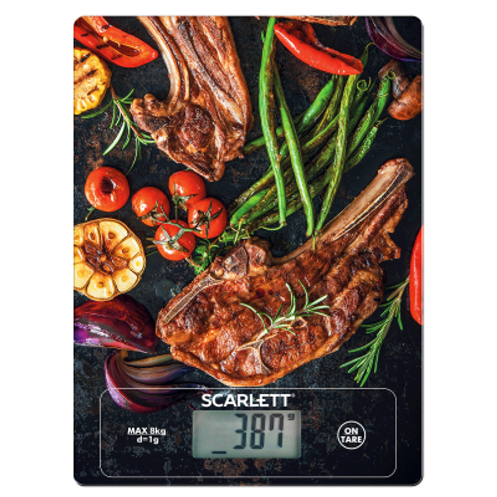 Весы кухонные Scarlett SC-KS57P39 гриль