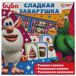 Игра-ходилка с карточками "Буба. Сладкая заварушка" 4680107924957 (Умные игры)