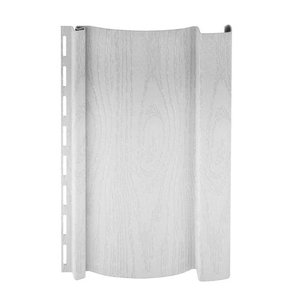 Сайдинг Grand Line Classic Вертикальный белый 3000 мм