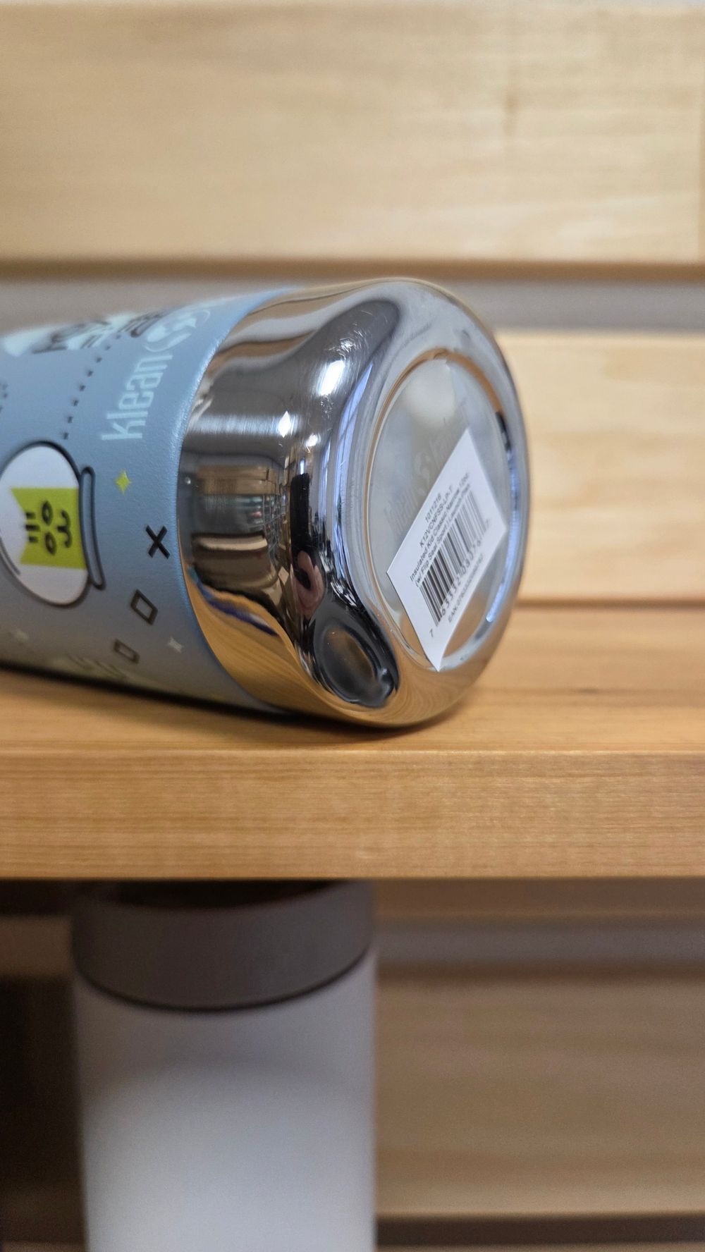 Детская термобутылка Klean Kanteen Insulated Kid Classic Flip Sport 12oz (355 мл) Launch Plan (вмятина на донышке)