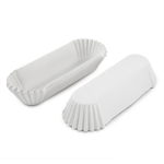 Тарталетки овал OV6 (белая), 28*110*26 мм