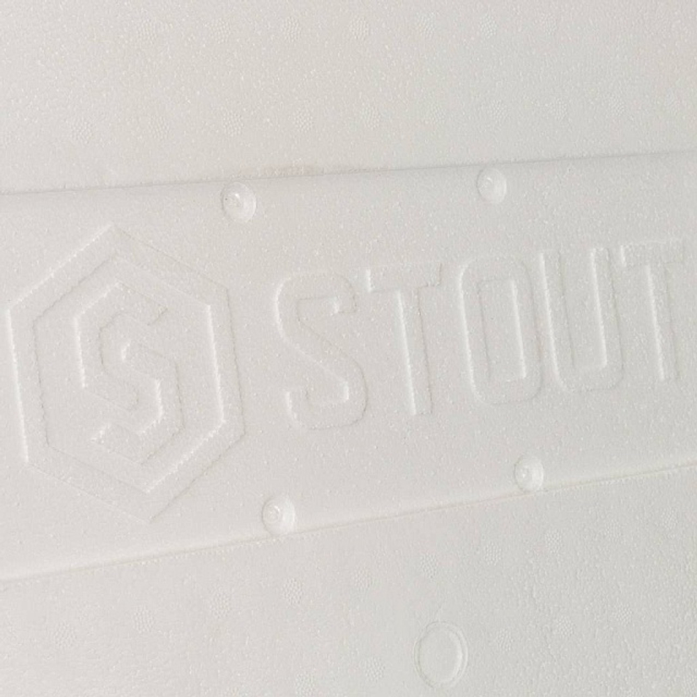 Мат для фиксации труб теплого пола STOUT - 1100 x 800 x 20 мм (с теплоизолирующим слоем)