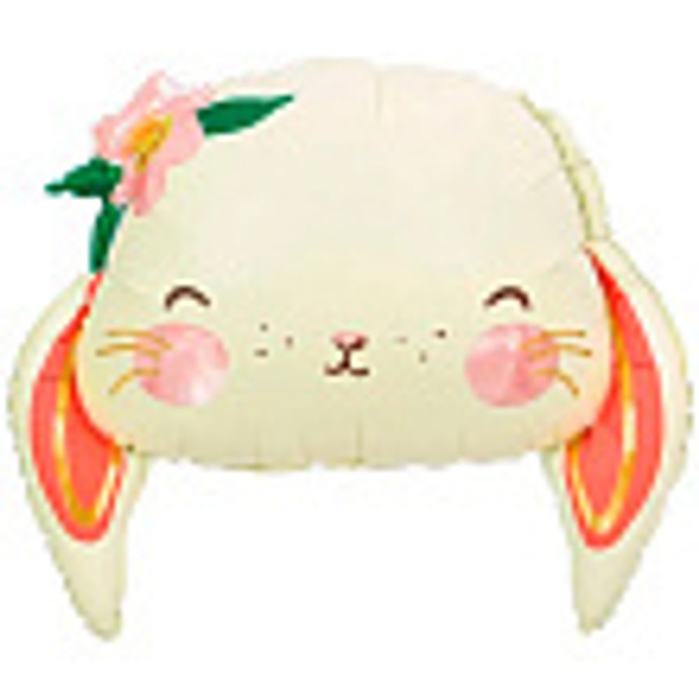 К 25 Милый кролик / 1 шт / Фольгированный шар (Китай) В058