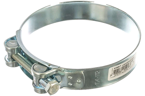 ХОМУТ ШАРНИРНЫЙ СТРОЙБАТ БЕЛЫЙ ЦИНК 104-112ММ