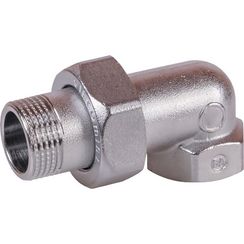 Угольник Giacomini с отводом, ВР 1 1/2, R19X017