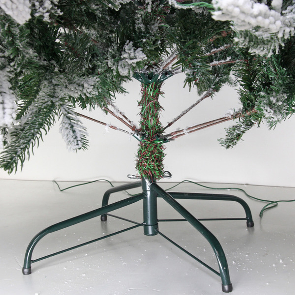 Ёлка светодиодная «Лесное сияние» 150 см (656 веток) 300 ламп LED, резина