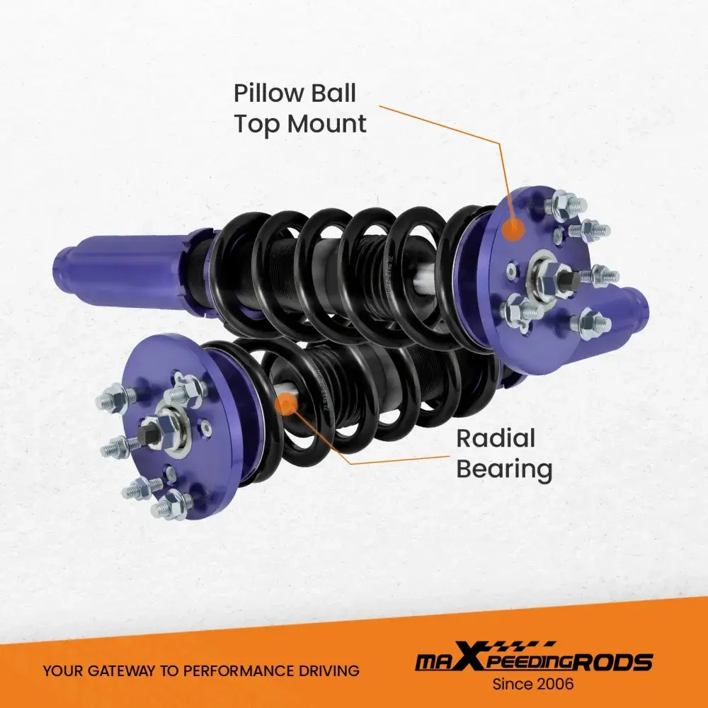 Complete Coilover Kits подходит для автомобиля Honda Accord Coil Over Suspension 2003-2007 lowering kit