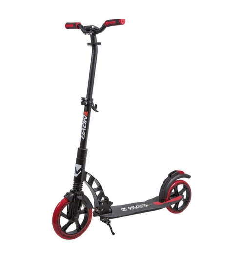 Самокат для детей  NOVATRACK DEFT, 230/200 мм, с фиксатором склад. рукоятей, черный