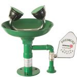 Аварийный фонтан для промывки глаз нерж. сталь BOCCHISF SC410SS зеленый