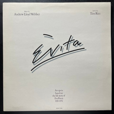 Andrew Lloyd Webber, Tim Rice ‎– Evita 2LP (Скандинавия 1978г.)