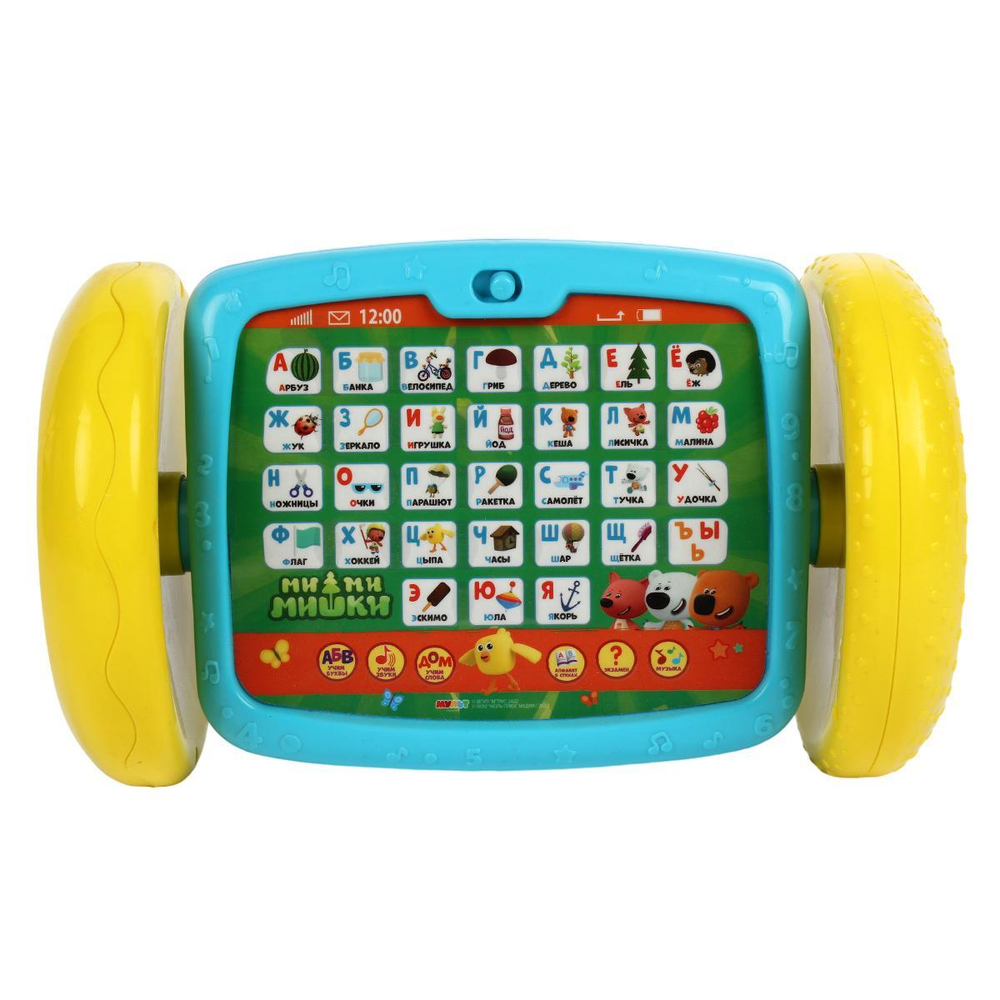 Планшет-каталка "Ми-ми-мишки. Азбука и счет" 350 песен, стихов, звуков, коробка HT519-R3 (Умка)