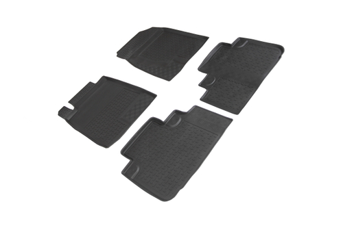 Резиновые коврики с высоким бортом для Haval F7X 2019-н.в., Seintex.91889