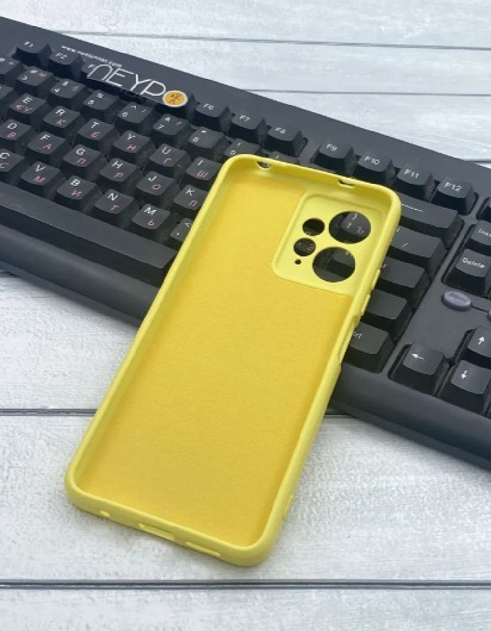Накладка Xiaomi Redmi Note 12 4G Zibelino Soft Case желтый