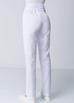 Медицинские брюки прямые полная длина