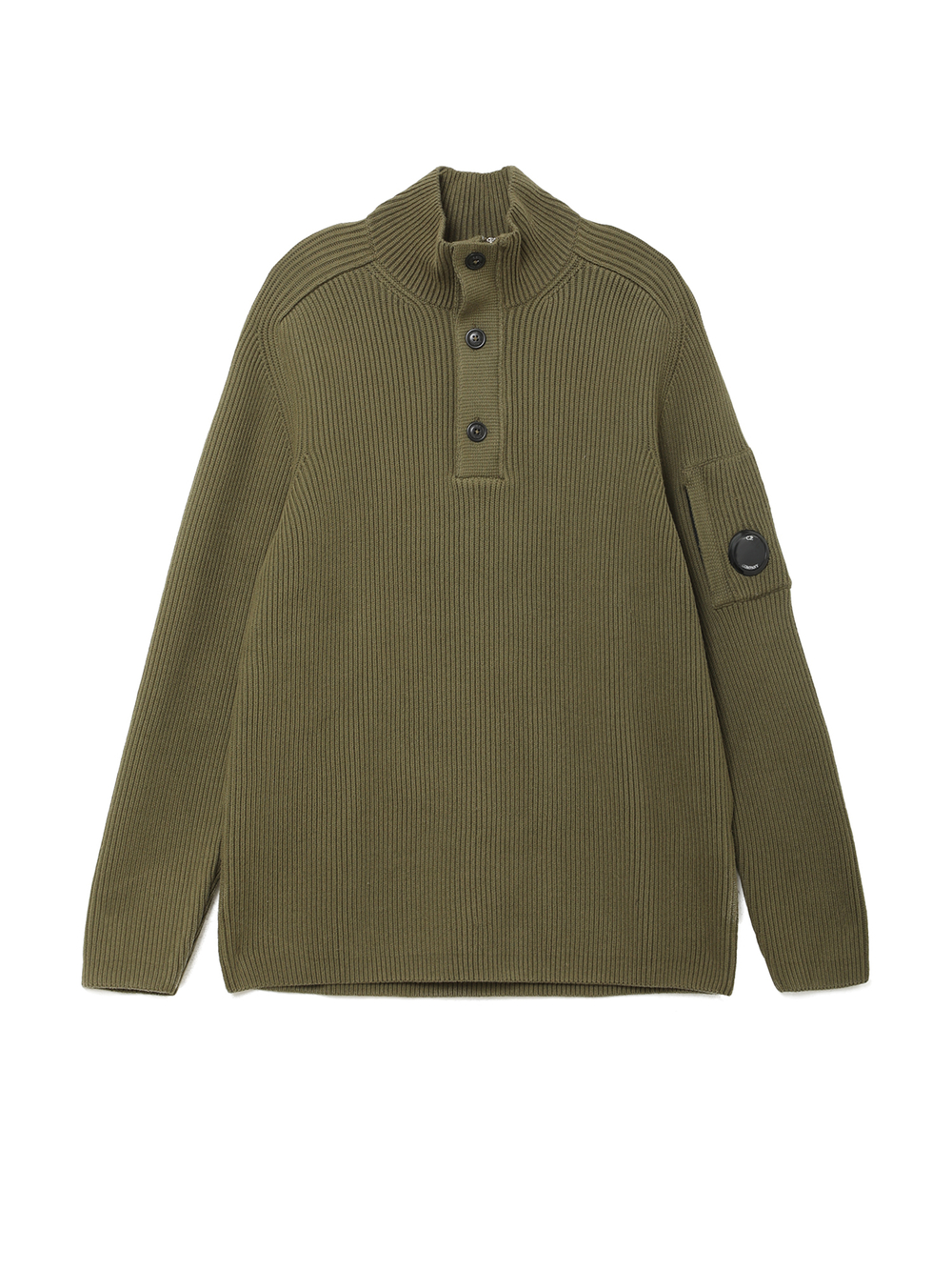 Свитер Вязаный (Half-zip) Knitwear Polo Collar In Full Rib