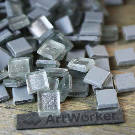 FLORY10 NJ01 Стеклянная мозаика 10х10 мм, 0,5 кг