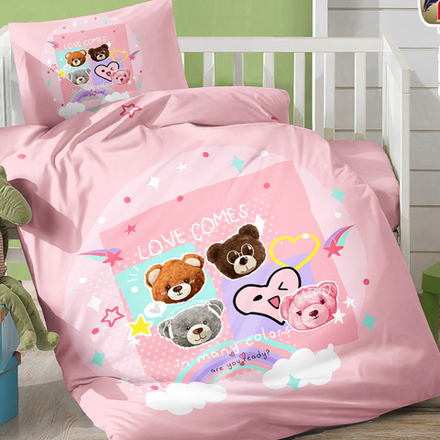 Комплект постельного белья "РУ. BABY ИВТЕКС" дизайн: D-068, поплин, 100% хлопок.