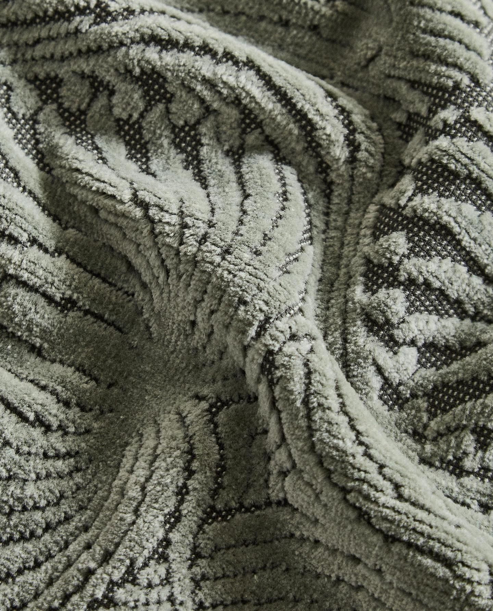 Zara Home - Банное полотенце жаккардовая мозаика, зеленый, 50х90 см