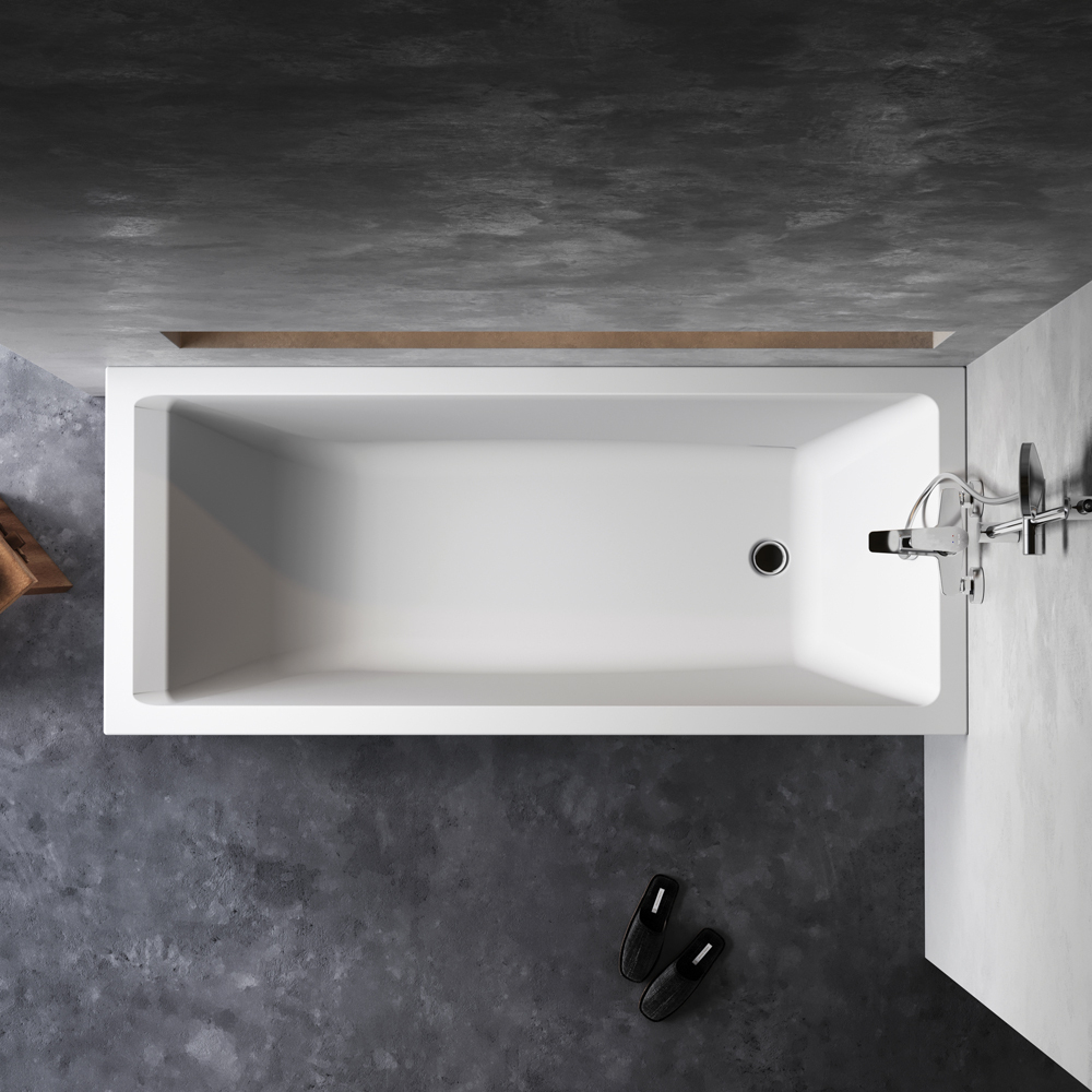 Ванна акриловая 175х75 см AM.PM Gem W93A-175-075W-A