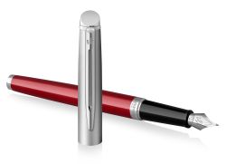 Перьевая ручка Waterman Hemisphere Matte SS Red CT с пером F (2146623)