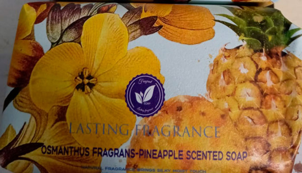 Мыло Ароматизированное Lasting Fragrance Ананас 200гр