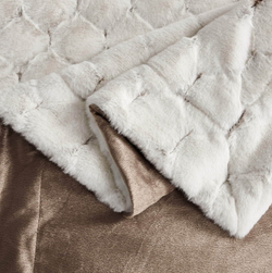 Плед 160x220 Sofi De MarkO Адриана №9 белый