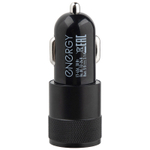 Автомобильное зарядное устройство Energy ET-45А, черный