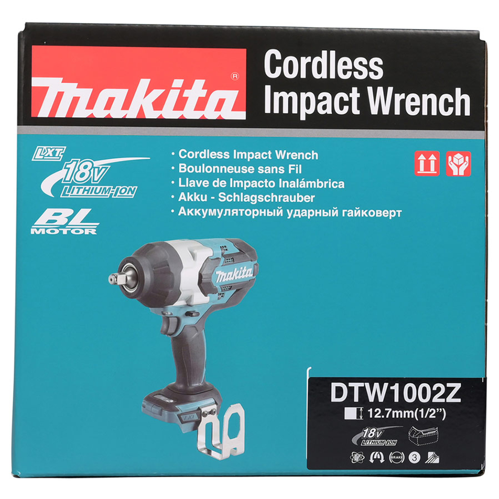 Аккумуляторный гайковерт Makita DTW1002Z ударный (без акк, без з/у)