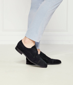 Кожаные дерби theon_derb_sdtc BOSS BLACK - темно-синий(50523050)