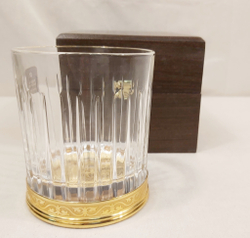 Подарочный бокал для виски "Герб" (Златоуст)