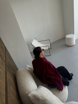 Бомбер «Вельвет» бордо