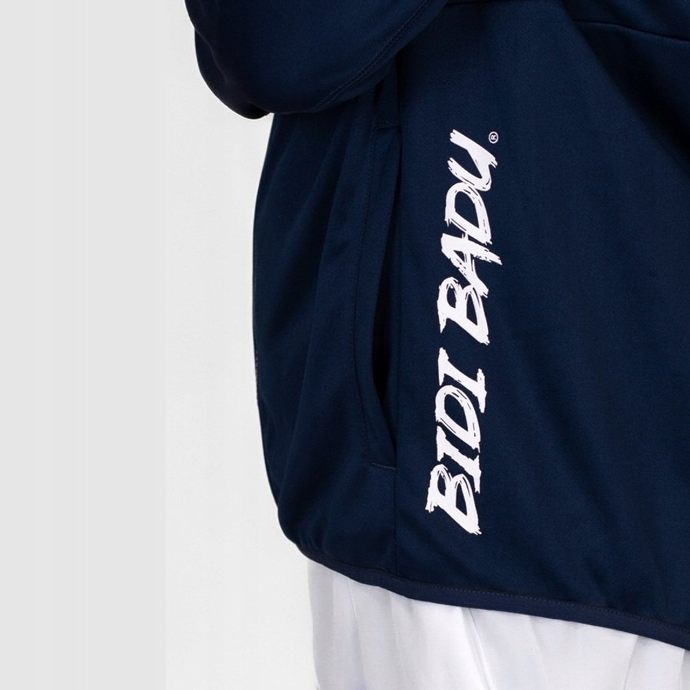 ОДЕЖДА ДЛЯ ТЕННИСА Мужская, Куртка с капюшоном BIDI BADU CREW .