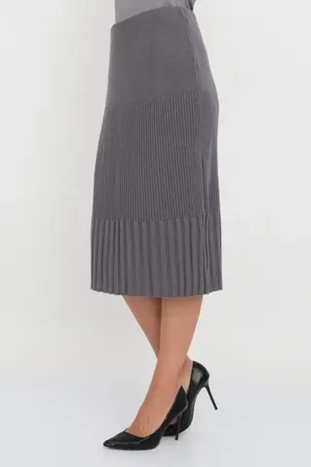 Юбка И 001 дл/серый