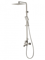 Душевая система WONZON & WOGHAND FLEX, Брашированный никель (WW-88047072-BN)