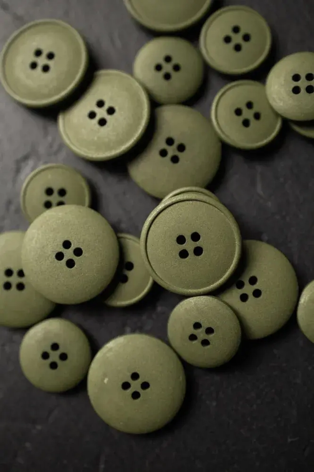 пуговицы HEMP Mid Green 20 мм