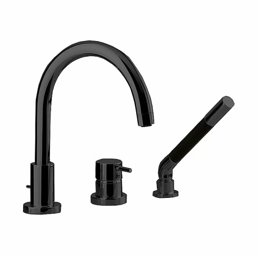 Смеситель для ванны Cisal LESS LN00126040 черный матовый