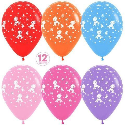 Шар латекс 30см. Выписка мальчик девочка