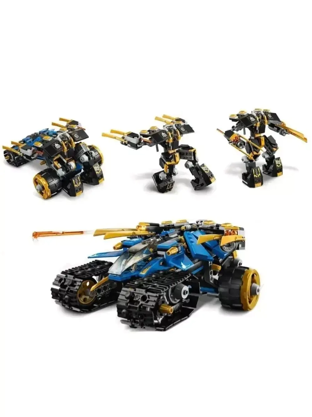 Конструктор Ниндзя "Внедорожник-молния" 576 деталей 21493