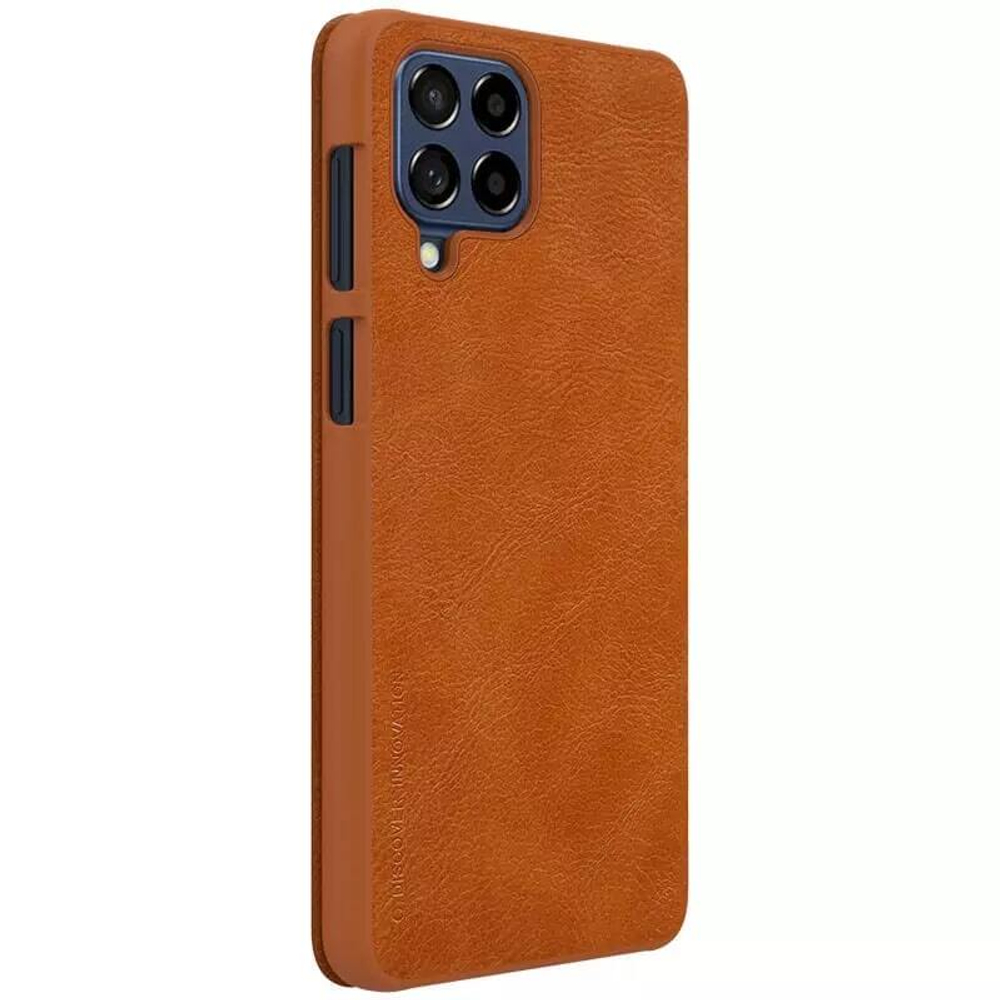 Кожаный чехол-книжка Nillkin Leather Qin для Samsung Galaxy M53