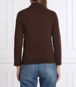 Хлопковый гольф rosatea Marella SPORT - коричневый(33661129)