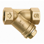 Фильтр сетчатый газовый 3/4", ВР-ВР, PN20, корроз. латунь Cimberio