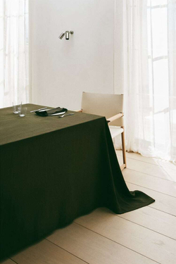 ZARA HOME СКАТЕРТЬ 01, ХАКИ