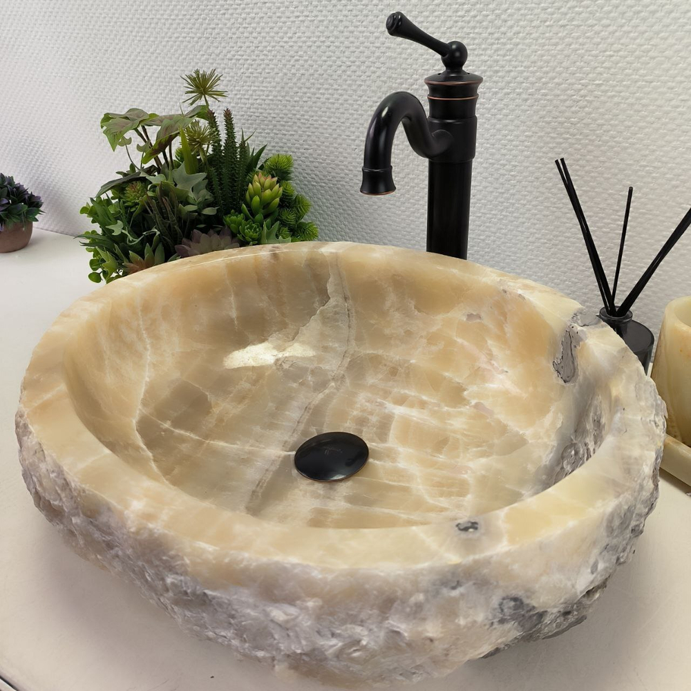 Раковина из оникса Erozy Yellow EO-62266 51*41*15 0099