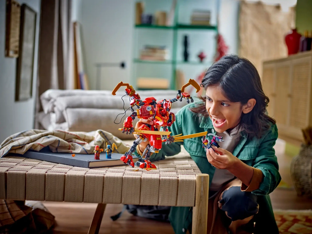 Конструктор LEGO Ninjago 71812 Робот ниндзя-альпинист Кая