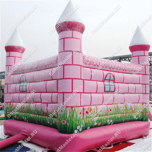 Коммерческий надувной батут "Замок принцессы"