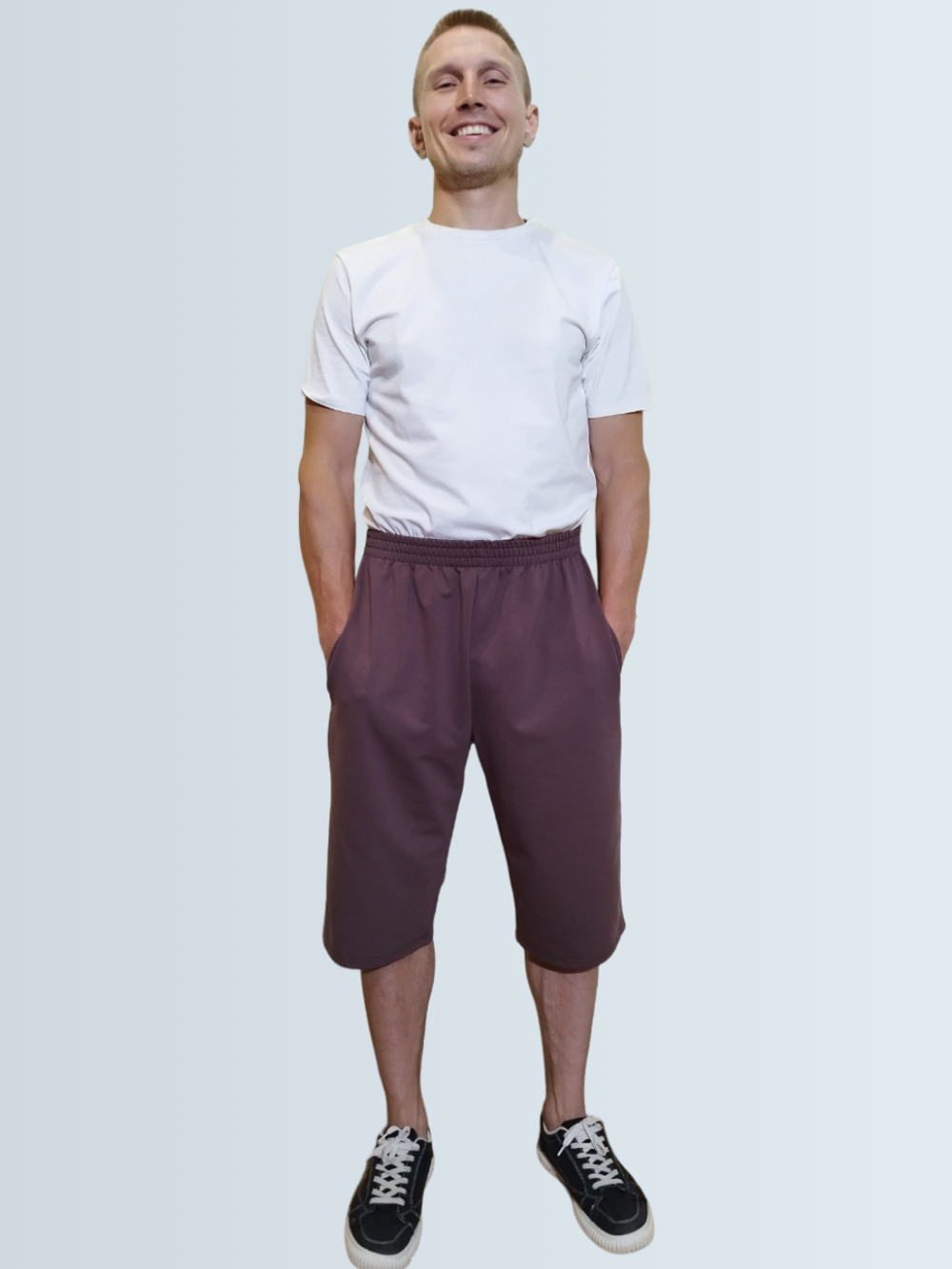 3305 Шорты мужские кэмел (60)