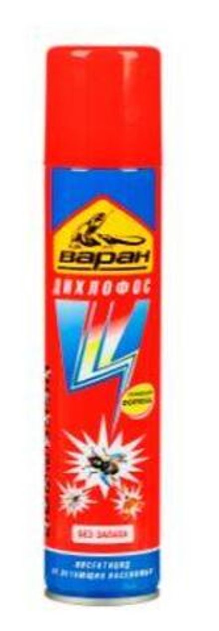 Аэрозоль Дихлофос А Варан унив Синий от летающих 190мл/24