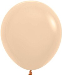 Шар 24" Персик Малибу, макарунс / Pastel Matte Malibu Peach 660 Sp