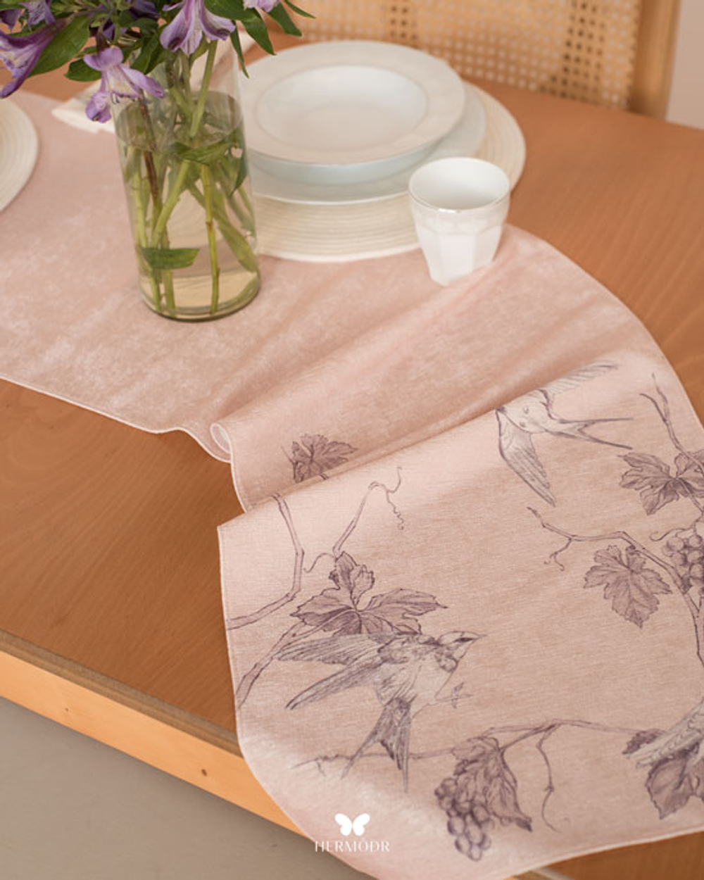 Скатерть дорожка Takestan Hermodr 35 × 160 см 130220368 Иран